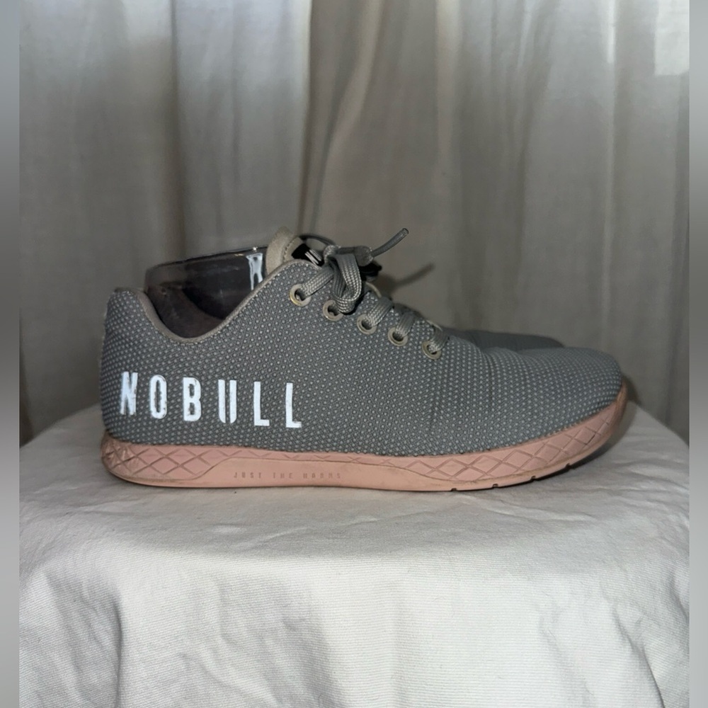 NOBULL Superfabric Trainer Low Cross Training Shoes Womens Size 8 Gray
